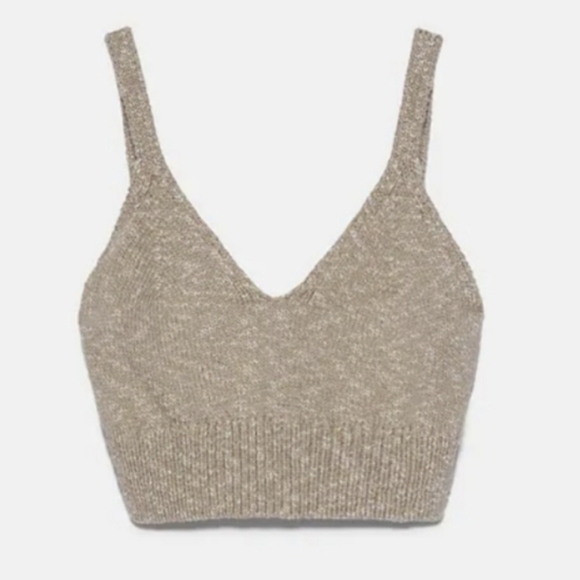 Zara COTTON Linen BLEND Knit - Picture 4 of 4